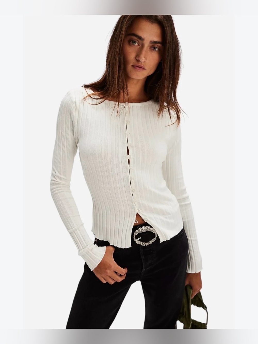 FREE PEOPLE Tilly Long Sleeve, Size S/P